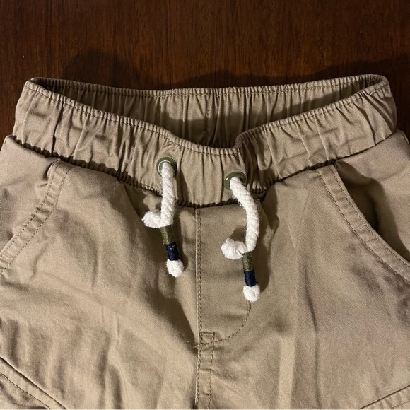 Cat & Jack | soft lined khaki cargo style pants | 18 mo - Picture 2 of 5